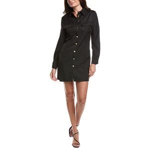 Ipponelli Womens  Shirtdress, Black
